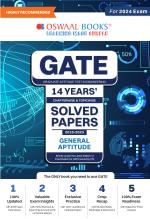 Oswaal GATE 14 Years' Chapterwise & Topicwise Solved Papers 2010-2023 (For 2024 Exam) General Aptitude_Oswaal books