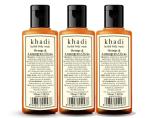 Khadi Herbal orange and lemongrass citrus Body wash (630 ml) Pack Of 3