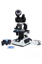 ESAW Pathological Doctor Compound Student Binocular Microscope 40X-1500X Mag LED Semi-Plan Achro Objectives And 1.3Mp CMOS And Kit BJ-YX5G-8SZC