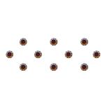 Comet Busters Maroon Stone Bindi For Women