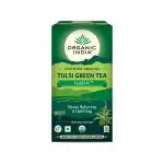 ORGANIC INDIA TULSI GREEN TEA CLASSIC 25 Tea Bags | Pack of 1