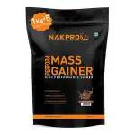 NAKPRO PERFORM MASS GAINER 5 Kg Coffee Flavour (Pack of 5)