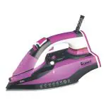 Warmex Sassy 2200W Smart Steam Iron With 350 ml Water Tank, Purple and Black