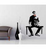 WOLPEP Multicolor Vinyl Joker Wall Sticker