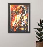 Shree Kala Rockstar With Guitar