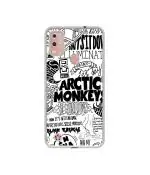 Casotec Arctic Monkeys Pattern Design Printed Silicon Soft TPU Back Case Cover for Lava BeU