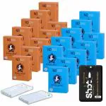 ROYAL SWAG Herbal Cigarette Mint, Frutta Flavoured (400 Sticks) 100% NO Nicotine & NO Tobacco - Helps To Quit Smoking(Smoking Cessation) With 100% Natural 20ML Shot Anti Addiction Spray | Pack Of 400