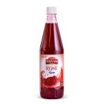 Nirvam Rose Sharbat from Khadi India, Instant Refreshing Syrup Drink for Summer, 750ml
