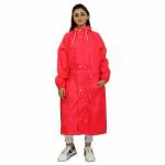 THE CLOWNFISH Raincoats for Women Rain Coat for Women Raincoat for Ladies Waterproof Reversible Double Layer.