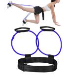 Strauss Blue Nylon Booty Toner Resistance Exercise Tube