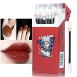 KA CAYLA longlasting Maroon tattoo lipstick cotton swab with 20 pieces non-sticky tint waterproof