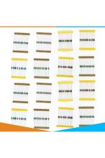 Robotbanao Resistor Kit-25 Components-250 Pieces-10 Pieces Each-For Industrial ProjectsUNOR3_PARENT