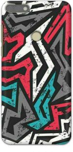 Tweakymod Back Cover for Honor 7C, Huawei Enjoy 8 (Multicolor, 3D Case, Pack of: 1)