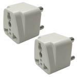 Hi-Plasst Universal 3 Pin Traveller Conversion Plug Power Adaptor Socket