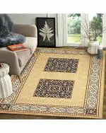 Status Contract Multicolor Polyester 3D Printed Carpet Rug Runner For Bedroom,Living Area And Home With Anti Slip Backing - 3 x 5 feet Pack of 1