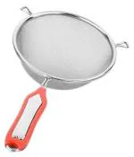 RJ ROJENO Vessel Crew Stainless Steel Soup Strainer can be use for Strain Milk Juice, Tea & Other Liquids. Medium Size