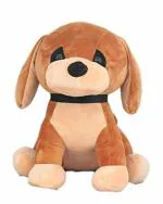 Tickles Polyester Cute Dog Lightweight Soft Toy 35 cm 6M and Above