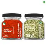 Chef Urbano Smoked Paprika Hot 100g and Thyme 60g Pack of 2