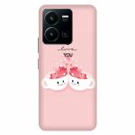 Voleano back cover for Vivo Y35, Cute, Baby, Doll, Kids, Girl, boy, Together, heart, beautiful girl