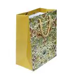 Paper Pep Gold Paper Gift Bag (Pack of 4)