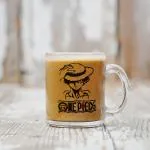 Akipi One Piece Luffy Transparent Glass Coffee and Tea Mug ARM520
