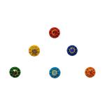 Comet Busters Multicolor Stone Bindi For Women
