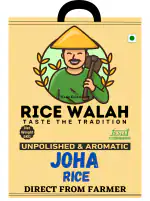 Ricewalah Joha Rice | 10kg | Aromatic Rice | Unpolished Rice | Aged Rice | Direct From Farmers
