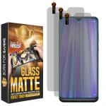ADSUN ITG Matte Finish Tempered Glass Screen Protector for Redmi Note 8 Pro (Pack of 3) | 0.3mm Thickness | Full Screen Coverage(except edges) | Shatter Proof|Anti Glare | Anti Fingerprint