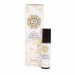 Veda5 Ayurvedic Chakra Balancing Series Wisdom Third Eye Chakra ,Therapeutic and Aromatic Roll on , Intuition , Essential Oil Blend , Used for Calming effect, aromatherapy and balancing your chakra, 8 ml , Himalayan Naturals