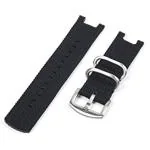 OBOE Black Nylon Watch Strap