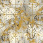 ORNER 3D Design Marble Effect Design Wallpaper for Walls Non- Adhesive Wallpaper | Wall Paper for Wall Decor | Wall Stickers for Bedroom (56 Sq Ft.1 Roll) Multi MOSCHINO_ALC145