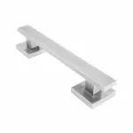 AKS Accent Stainless Steel SS304 Rose Pull Handle Size 10 Inch Finish Satin SS (Pair)