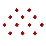 Comet Busters Red Bindi For Women