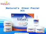 Natural's Care For Beauty Clear Facial Kit 325gm, Oxy Bleach Cream 350gm Combo Pack (Pack Of 2)