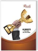 Rush Note Books Pack of 4 A4 Size Notebook Ruled (180 Pages) - Pack of 4