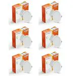 Kolors 15W 3 in 1 Colour Changing LED Panel Light, Round | Recessed Led panel lights for false ceiling | Switch between: Cool white, Warm white, Natural white, Pack of 6 pcs