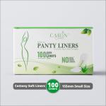 Cailin Care Aloevera based Cottony Anion Chip Panty Liner (Pack of 100 Liners) (Small Size - 155mm)