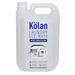 KOLAN Laundry Eco-Wash Nature's Toughest Cleaner Organic Multi-Enzyme Formula, Biodegradable, 169 fl oz / 5 L