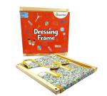 GrapplerTodd India Multicolour Velcro Dressing Frame Toy (24 Months - 4 Years)