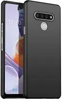 MULTRONICS Black Rubber Bumper Case Compaitible With Lg Stylo 6