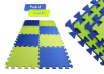 Polytag Mats Foam Play Mat for Baby Kids Interlocking Foam Puzzle Floor Mats (Set of 16 Mats)