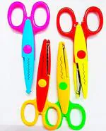 ECLET Paper Zig Zag Scissors (Pack of 4)