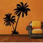 Decor Villa Wall Sticker ( Palm tree ,Surface Covering Area 23 x 26 Inch)