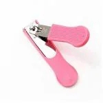 MAPPERZ Nail Cutter Stainless Steel With Plastic Cover for Men/Women, Random colour(Pack of 1)