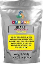 Verena Toner Powder for Sharp IMX-1810 / 2010 3140 2640 / 3110 / 3140 / 3610 MX-2600N / 2601N / 3100N / 4100N BP - 10C20 / MX23AT Yellow Ink Toner Powder