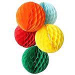 PINDIA 9Pc Pom Poms Paper Ball for Home Decor Birthday Wedding Party Decoration(JIO-DC1704068PC9)
