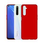 Case Creation Red Silicone Shock Proof Back Cover For Realme 6 I 8 X 2 X 5 Cm