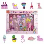 WISHKEY 15 Colorful Fairytale Palace Themed Eraser Stationary Set for Kids (Pack of 1, Multicolor)