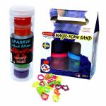 Rabbit Gift Pack Magic Flow Sand 500 g, Sparkle Mud Slime Party Pack for Kids Play Sand Kit Multicolor
