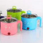 ZZ LAZYCOTTAGE Electric Rice Cooker | Portable Rice Cooker | Mini Electric Cooker | Cook pots | Single